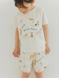 gelato pique Kids＆Baby/【ヒラノトシユキ】【KIDS】DOG柄ショートパンツ/ショートパンツ